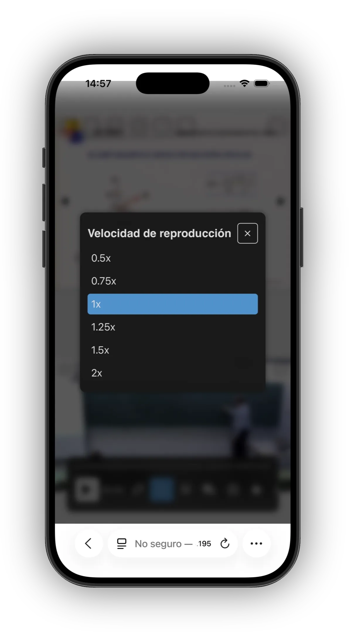 Smartphone window size